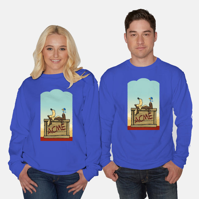 Happiness Is Beep Beep-Unisex-Crew Neck-Sweatshirt-DrawnByBryan