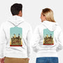 Happiness Is Beep Beep-Unisex-Zip-Up-Sweatshirt-DrawnByBryan