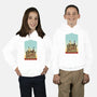 Happiness Is Beep Beep-Youth-Pullover-Sweatshirt-DrawnByBryan