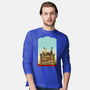 Happiness Is Beep Beep-Mens-Long Sleeved-Tee-DrawnByBryan