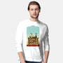 Happiness Is Beep Beep-Mens-Long Sleeved-Tee-DrawnByBryan