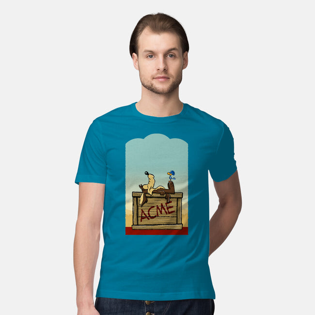 Happiness Is Beep Beep-Mens-Premium-Tee-DrawnByBryan