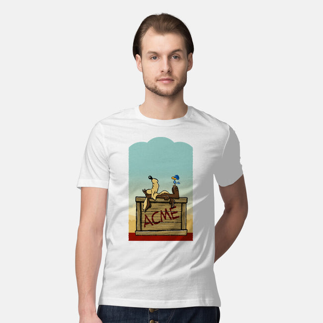 Happiness Is Beep Beep-Mens-Premium-Tee-DrawnByBryan