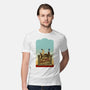 Happiness Is Beep Beep-Mens-Premium-Tee-DrawnByBryan