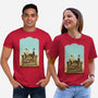 Happiness Is Beep Beep-Unisex-Basic-Tee-DrawnByBryan