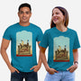 Happiness Is Beep Beep-Unisex-Basic-Tee-DrawnByBryan