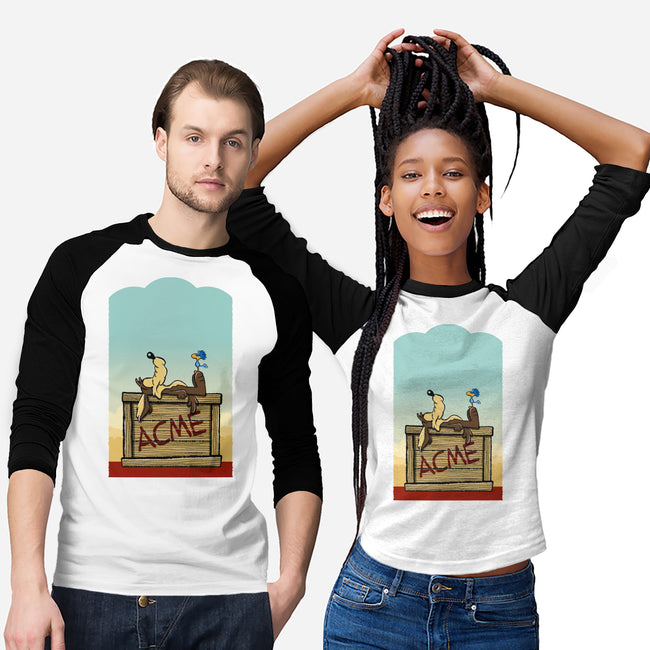 Happiness Is Beep Beep-Unisex-Baseball-Tee-DrawnByBryan