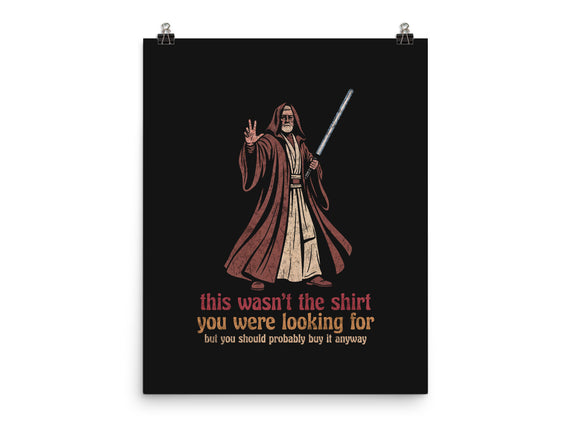 Jedi Shirt Trick