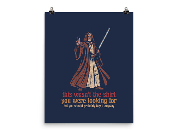 Jedi Shirt Trick