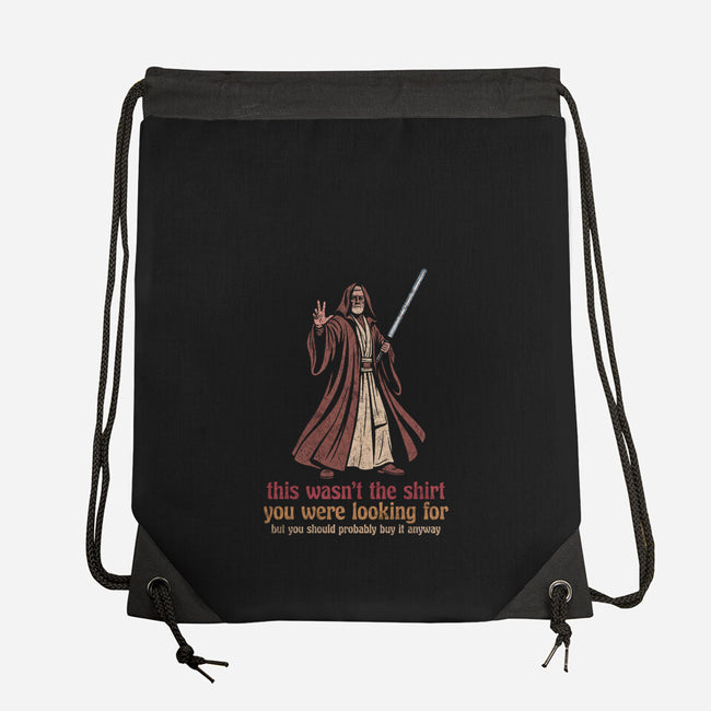 Jedi Shirt Trick-None-Drawstring-Bag-milasneeze
