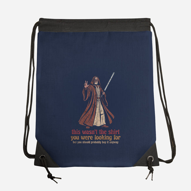 Jedi Shirt Trick-None-Drawstring-Bag-milasneeze