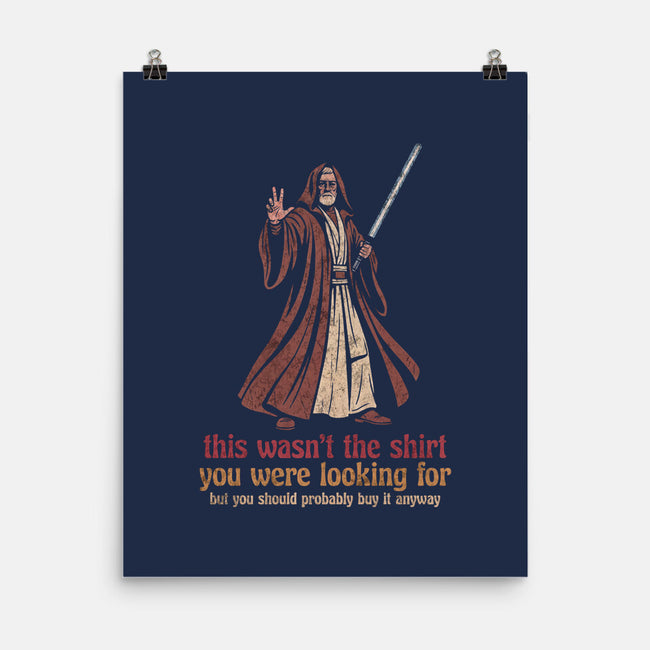 Jedi Shirt Trick-None-Matte-Poster-milasneeze