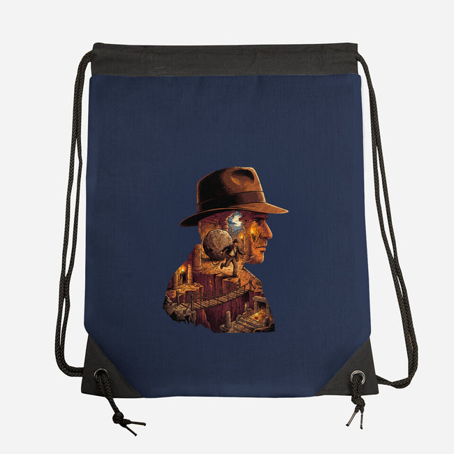 Archaeology Adventure-None-Drawstring-Bag-milasneeze