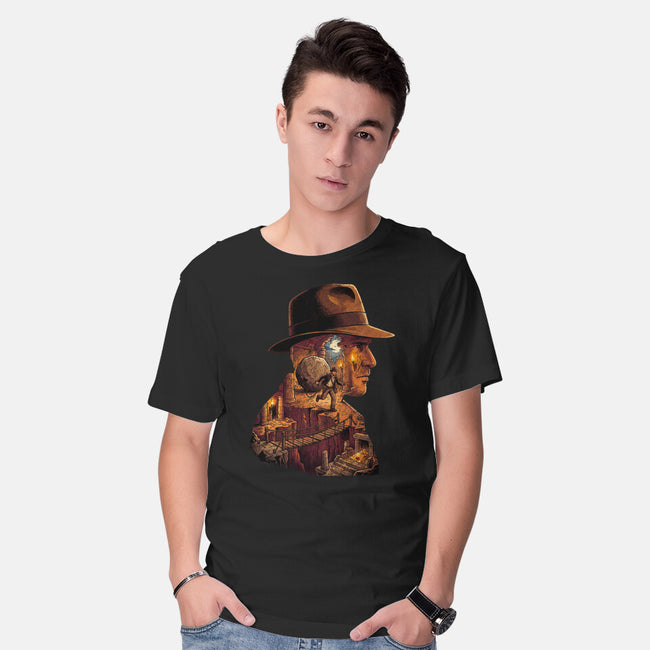 Archaeology Adventure-Mens-Basic-Tee-milasneeze