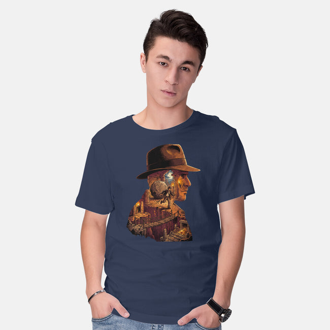 Archaeology Adventure-Mens-Basic-Tee-milasneeze
