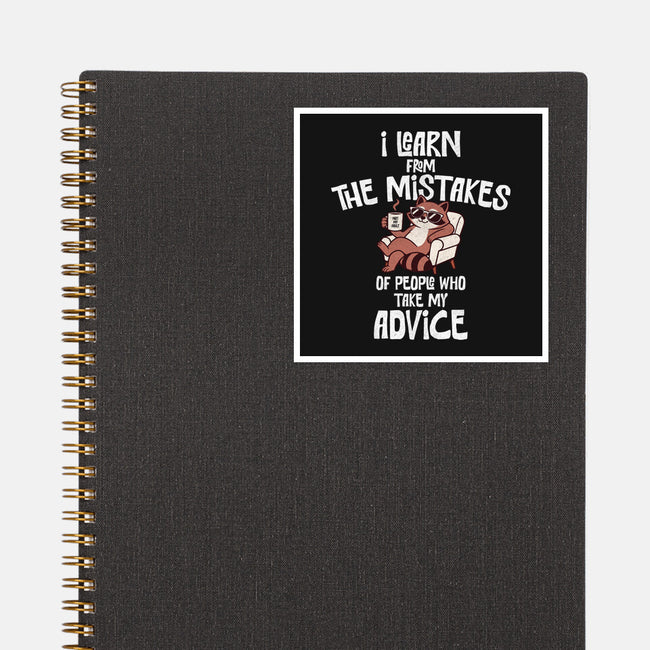 Advice And Consequences-None-Glossy-Sticker-benyamine12