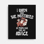 Advice And Consequences-None-Stretched-Canvas-benyamine12