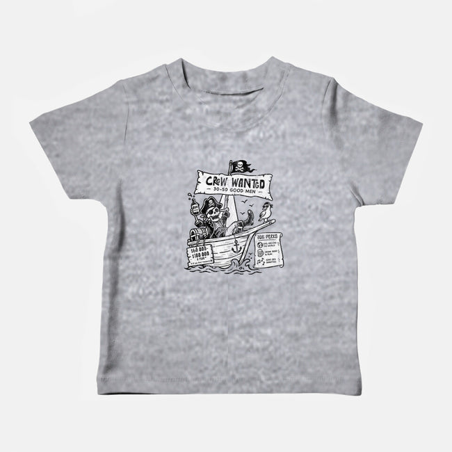 Pirate Crew Hiring-Baby-Basic-Tee-benyamine12