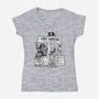 Pirate Crew Hiring-Womens-V-Neck-Tee-benyamine12