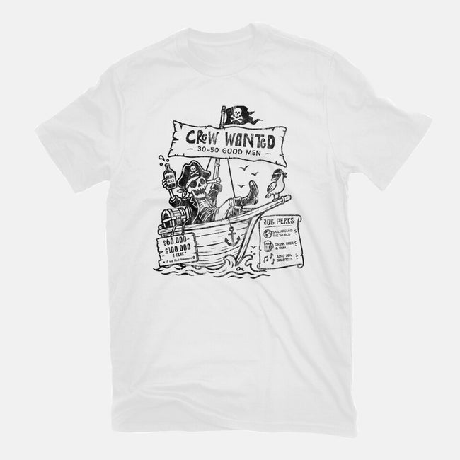 Pirate Crew Hiring-Womens-Fitted-Tee-benyamine12