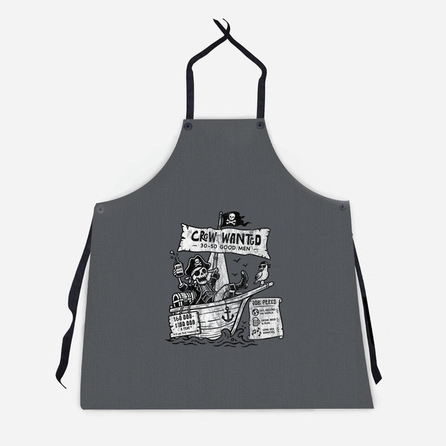 Pirate Crew Hiring-Unisex-Kitchen-Apron-benyamine12