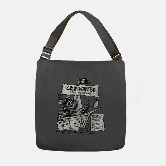 Pirate Crew Hiring-None-Adjustable Tote-Bag-benyamine12