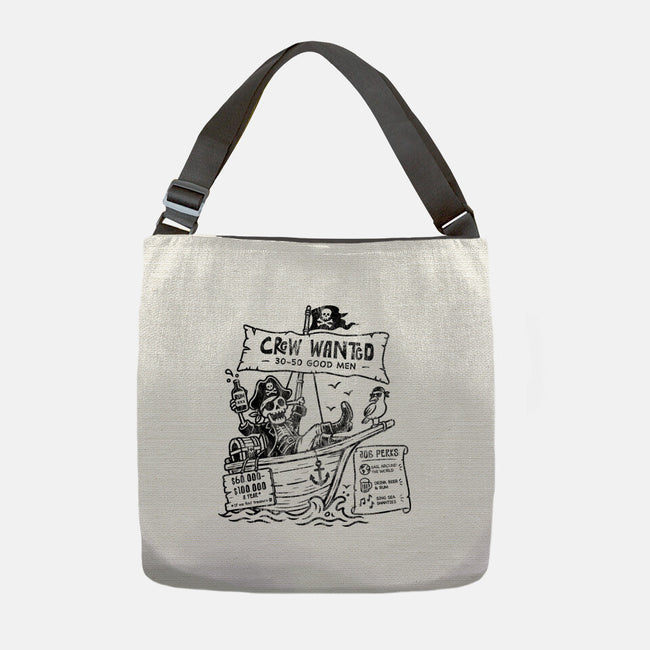 Pirate Crew Hiring-None-Adjustable Tote-Bag-benyamine12