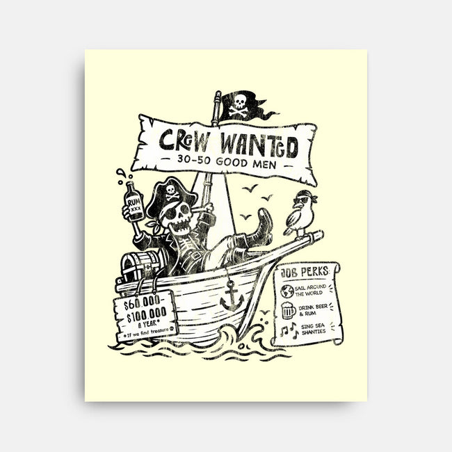 Pirate Crew Hiring-None-Stretched-Canvas-benyamine12