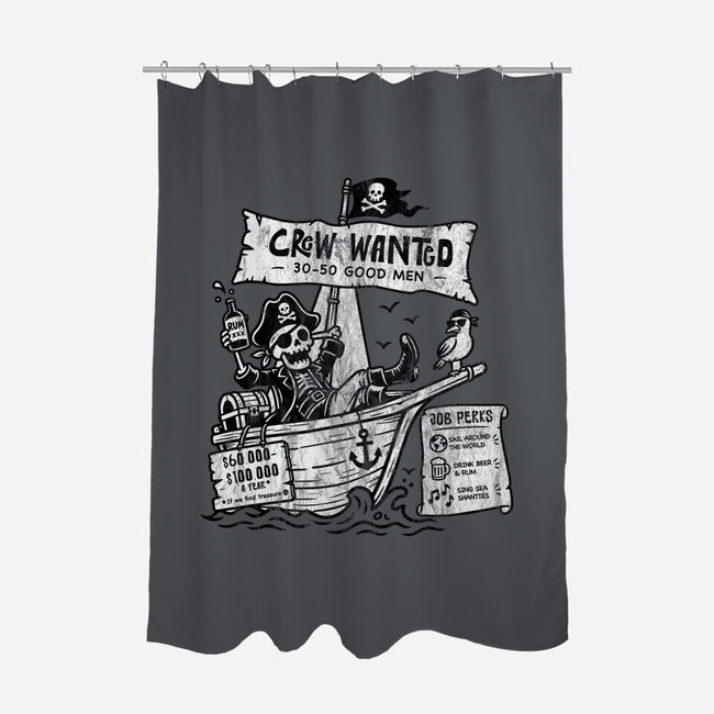 Pirate Crew Hiring-None-Polyester-Shower Curtain-benyamine12