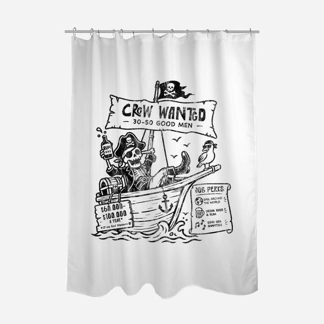Pirate Crew Hiring-None-Polyester-Shower Curtain-benyamine12