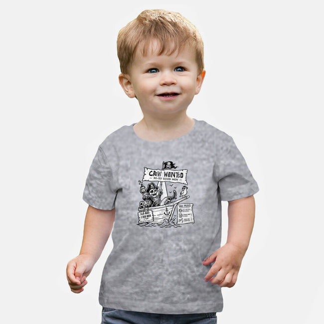 Pirate Crew Hiring-Baby-Basic-Tee-benyamine12