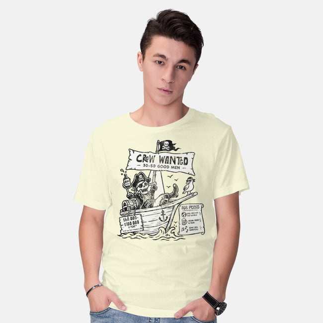 Pirate Crew Hiring-Mens-Basic-Tee-benyamine12