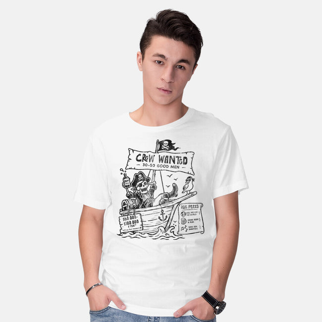 Pirate Crew Hiring-Mens-Basic-Tee-benyamine12
