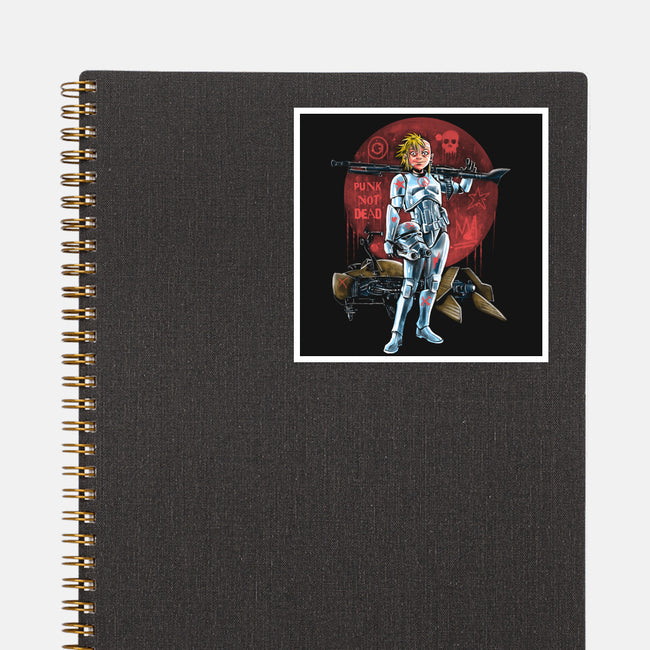 Trooper Girl-None-Glossy-Sticker-zascanauta