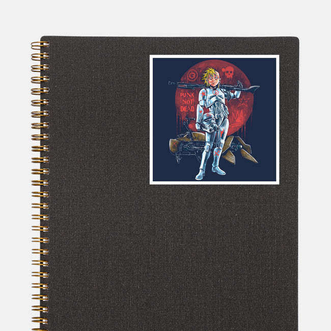 Trooper Girl-None-Glossy-Sticker-zascanauta