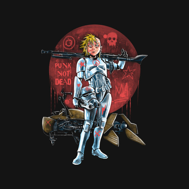 Trooper Girl-None-Fleece-Blanket-zascanauta