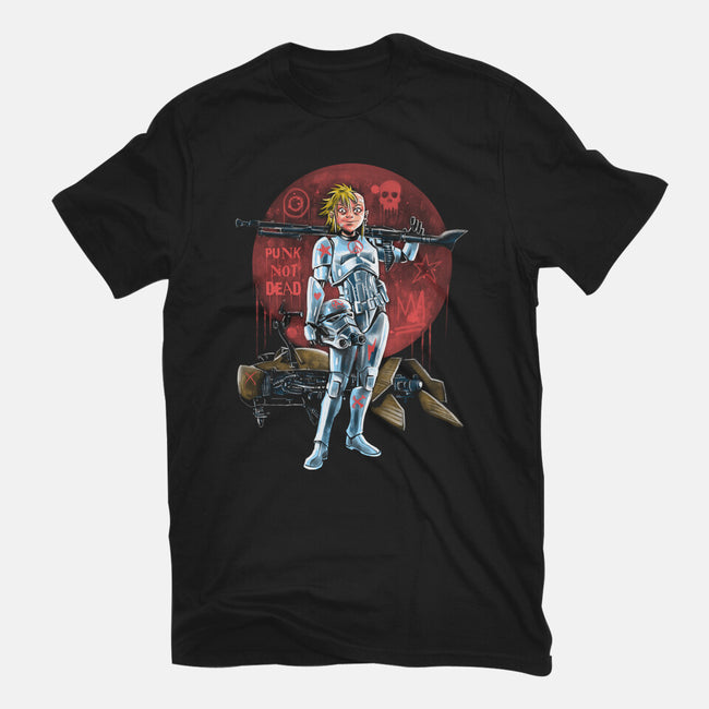Trooper Girl-Mens-Basic-Tee-zascanauta