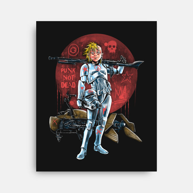 Trooper Girl-None-Stretched-Canvas-zascanauta