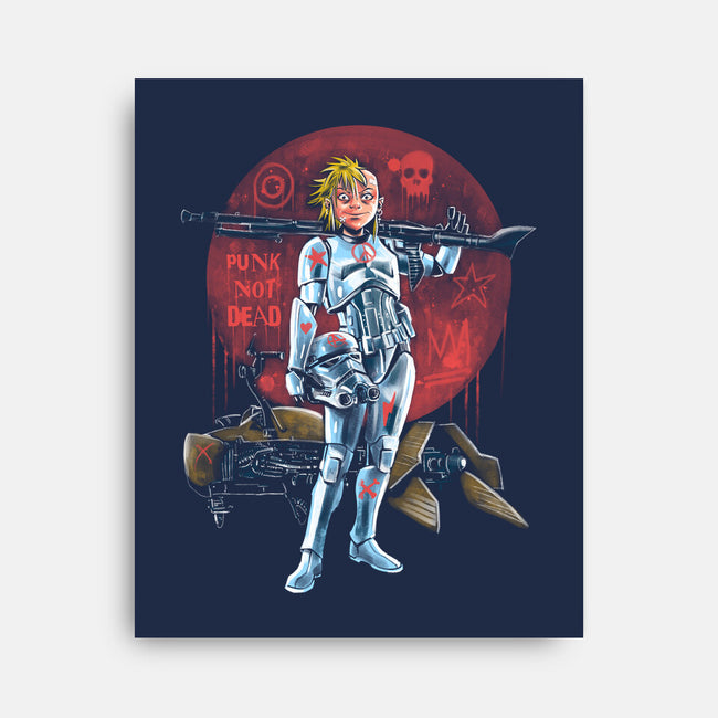Trooper Girl-None-Stretched-Canvas-zascanauta
