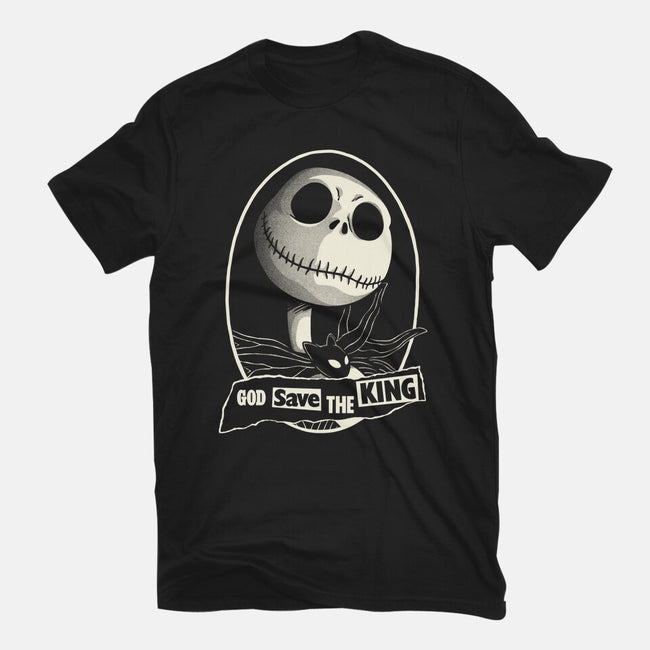 God Save The Pumpkin King-Youth-Basic-Tee-Barbadifuoco