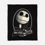 God Save The Pumpkin King-None-Fleece-Blanket-Barbadifuoco