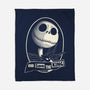 God Save The Pumpkin King-None-Fleece-Blanket-Barbadifuoco
