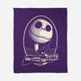 God Save The Pumpkin King-None-Fleece-Blanket-Barbadifuoco