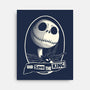 God Save The Pumpkin King-None-Stretched-Canvas-Barbadifuoco