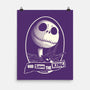 God Save The Pumpkin King-None-Matte-Poster-Barbadifuoco