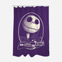 God Save The Pumpkin King-None-Polyester-Shower Curtain-Barbadifuoco