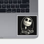 God Save The Pumpkin King-None-Glossy-Sticker-Barbadifuoco