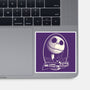 God Save The Pumpkin King-None-Glossy-Sticker-Barbadifuoco