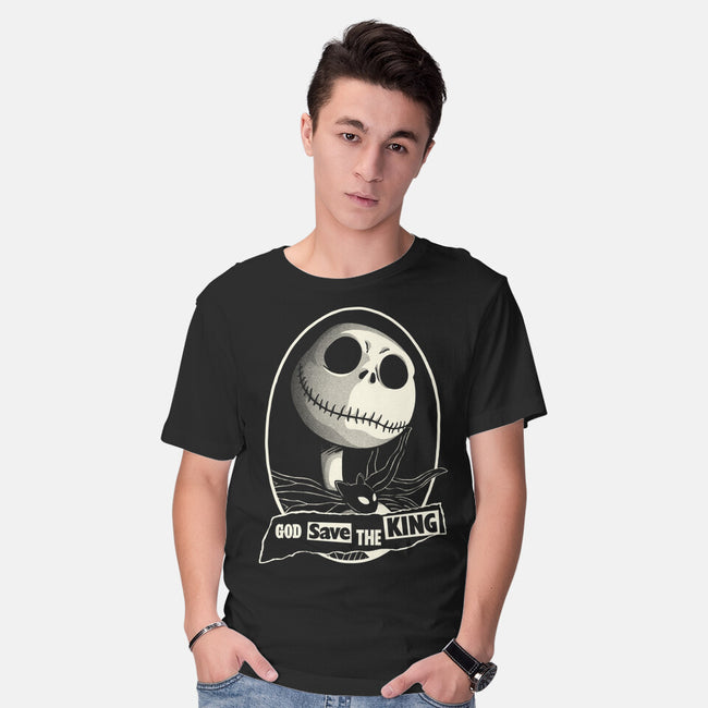 God Save The Pumpkin King-Mens-Basic-Tee-Barbadifuoco