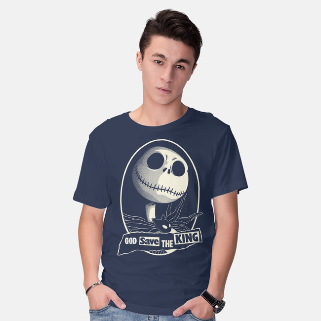 God Save The Pumpkin King-Mens-Basic-Tee-Barbadifuoco